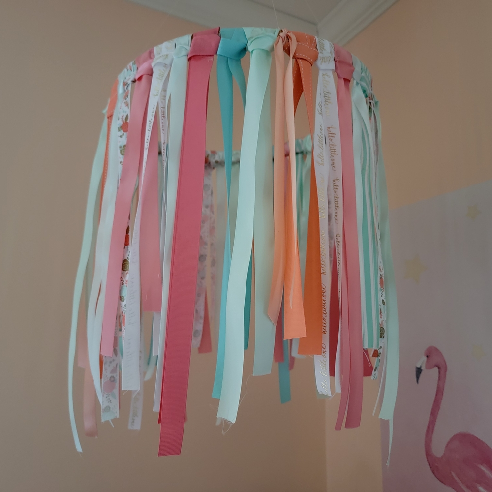 Colorful Ribbon Chandelier